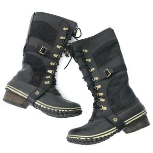 Sorel Black Winter & Rain Boots